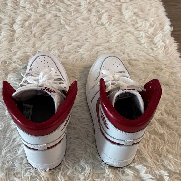 Nike White and Red Athletic Shoes - Picture 5 of 5